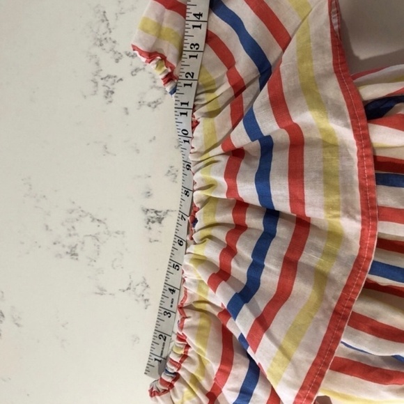 Lily Brown multi color off the shoulder dress - Picture 4 of 15